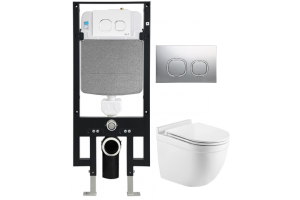 Комплект Weltwasser AMBERG 497 + HEIMBACH 004 GL-WT + AMBERG RD-CR (10000006616)