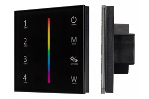 Панель-регулятора цвета RGBW  сенсорный встраиваемый Arlight SMART 033766