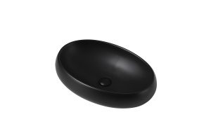 Раковина накладная ABBER Bequem 60 черная матовая (AC2102MB)