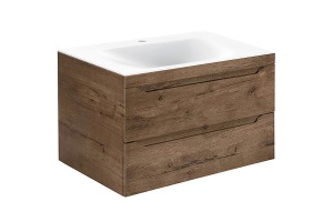 Тумба под раковину Vincea Fine 80 светлое дерево