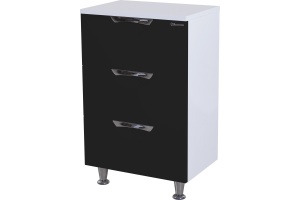 Тумба Bellezza Лагуна 50 черная