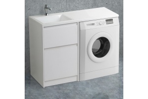 Тумба под раковину Belbagno Kraft 120 белый матовый