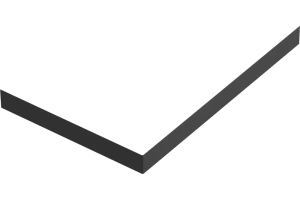 Экран для поддона Jacob Delafon Tolbiac 120x80 черный