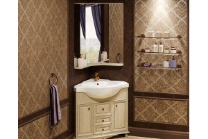 Мебельная раковина Бриклаер Kirovit Классик угловая - 2