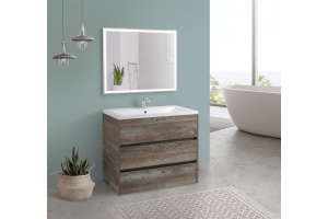 FAMILY База под раковину напольная с тремя выкатными ящиками, Pino Esotica, 1000x480x845, FAMILY-1000-3C-PIA-PE