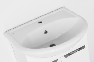 Тумба с раковиной Style Line Жасмин 55 белая - 3