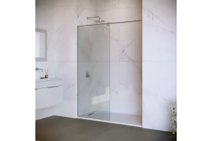 Душевая перегородка RGW Walk in 110х195 хром стекло прозрачное