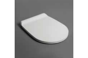 Simas Gambassi Сиденье для унитаза белое, петли хром, микролифт
