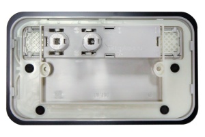 Кнопка смыва Villeroy & Boch Viconnect 922400RB черная глянцевая - 2