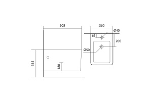 AQ0506N-00 ЛИБРА NewБиде подвесное 510*360*305 - 2