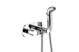 Встраиваемый смеситель с гигиеническим душем