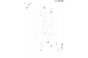 Уличный настенный светильник Eglo Cistierna 98086 - 2