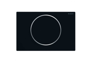 Кнопка смыва Geberit Sigma 10 115.758.14.5 черный матовый / хром глянцевый