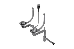 Сифон для кухонной мойки Omoikiri сталь (4956506)