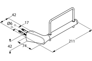 Держатель туалетной бумаги Kludi Ambienta 5397105 - 3