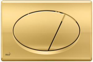 Кнопка смыва AlcaPlast  золото (M75)