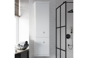 Шкаф-пенал STWORKI Вестерос 130 белый