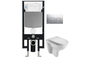 Комплект Weltwasser AMBERG 497 + BAARBACH 004 GL-WT + AMBERG RD-MT CR (10000006593)