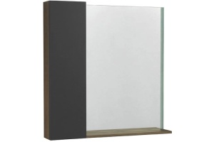 Зеркало Aquaton Терра 61 с подсветкой светлое дерево - 2