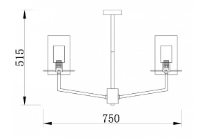 Подвесная люстра Freya Felicity FR5206PL-06FG - 3