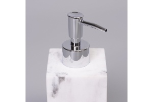 Дозатор для жидкого мыла WasserKRAFT Kammel белый - 3