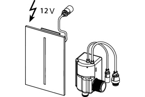 Кнопка смыва TECE filo urinal 9242050 230 V белая - 3