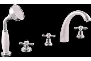 Смеситель на борт ванны Rav Slezak Morava хром