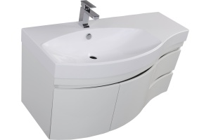 Тумба с раковиной Aquanet Опера 2-115 белая L - 2