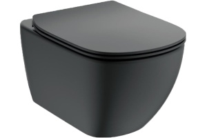 Унитаз подвесной Ideal Standard Tesi AquaBlade, черный (T3527V3)
