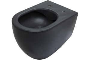 Чаша для подвесного унитаза Allen Brau Reality без сиденья черный матовый