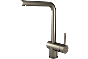 Смеситель для кухни Paulmark Spring темный хром