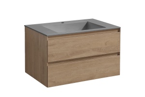 Тумба под раковину Vincea Luka 80 светлое дерево