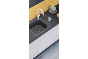 Мойка кухонная Omoikiri Yonaka 78-LB-GR leningrad grey - 2