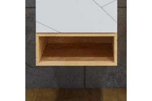 Ниша для тумбы Бриклаер Кристалл 50 дуб бунратти (4627125415876)