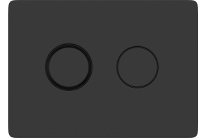 Кнопка смыва Cersanit Accento Circle 63839 черная матовая