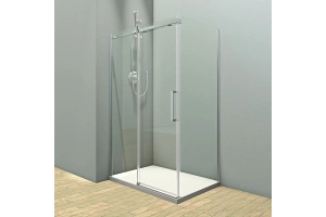 Душевой уголок Veconi Rovigo RV-070 160x80 профиль хром (RV071-16080PR-01-19C4) - 2