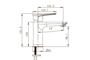 Смеситель Kaiser Atrio 60011 для раковины - 2