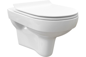 Унитаз подвесной STWORKI Хельсинки Clean On DPL EO slim 63429 безободковый