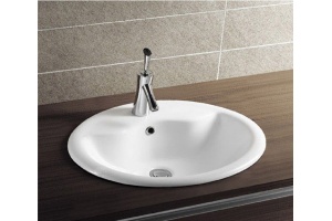 Раковина встраиваемая CeramaLux N  57 см белый (316)