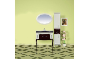 Шкаф-пенал Misty Флоренция бежево-коричневый L - 3