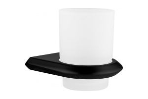 Стакан для зубных щеток Abber Nord черный матовый