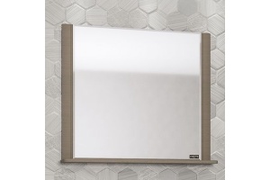 Зеркало с полкой Санта Венера 80 коричневый