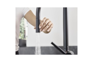 Кухонный смеситель однорычажный, 210, с вытяжным душем, 2jet Hansgrohe 72800670 - 2