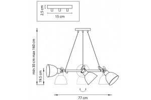 Подвесная люстра Lightstar Acrobata 761160 - 3