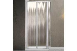 Душевой уголок Vincea Garda 80х80 хром стекло рифленое