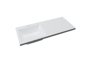 Раковина над стиральной машиной Stella Polar Kamilla 110 левая белый