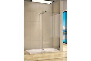 Душевая перегородка Weltwasser WW400 90G+30G 90х185 хром (10000002947)