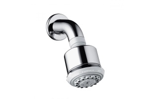 Верхний душ 9 л/мин с держателем Hansgrohe Clubmaster 3jet EcoSmart 26606000, хром