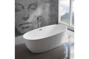 Акриловая ванна Vincea VBT-405-1860 белая - 2
