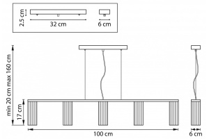 Подвесной светильник Lightstar Roma 718053 - 3
